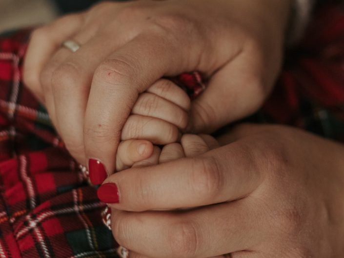 Świąteczna sesja rodzinna w studio Poznań 5