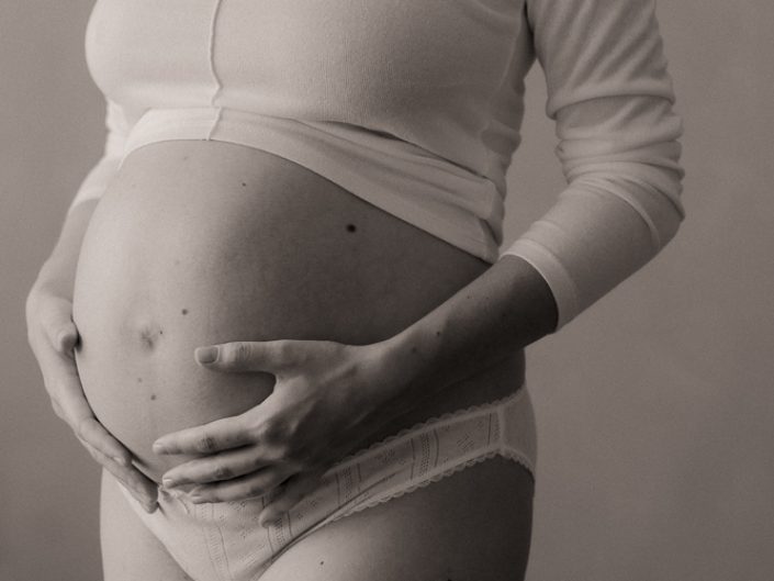 Sesja ciążowa w studio Poznań 2