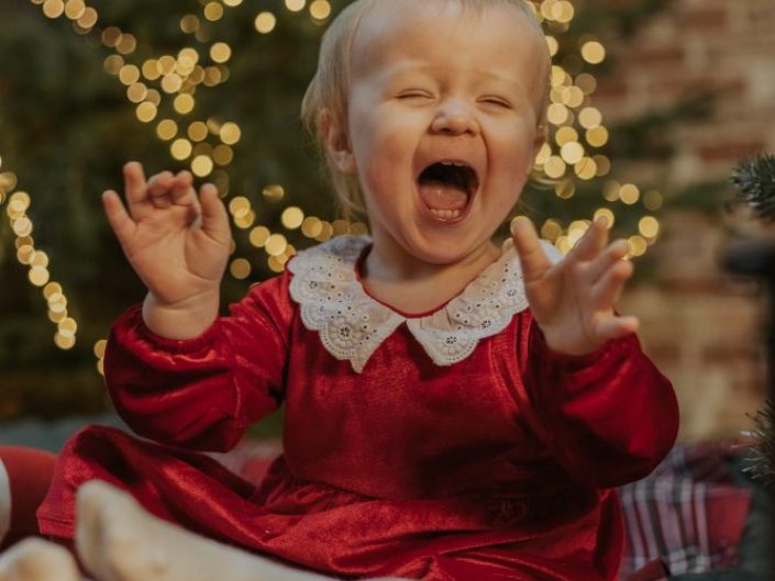 Świąteczna sesja rodzinna w studio Poznań 10