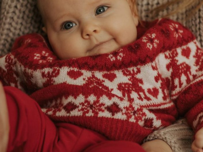 Świąteczna sesja rodzinna w studio Poznań 11